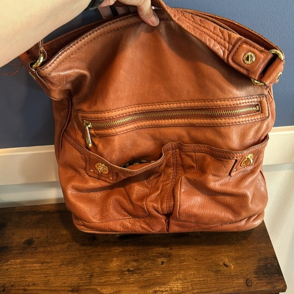 Marc By Marc Jacobs Brown Shoulder Bag brown with gold tone accents with wallet - Picture 5 of 17